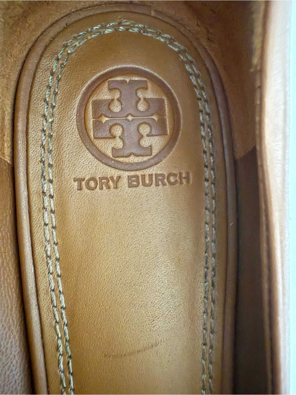 Tory Burch Logo Wedge Heel Shoes Pumps